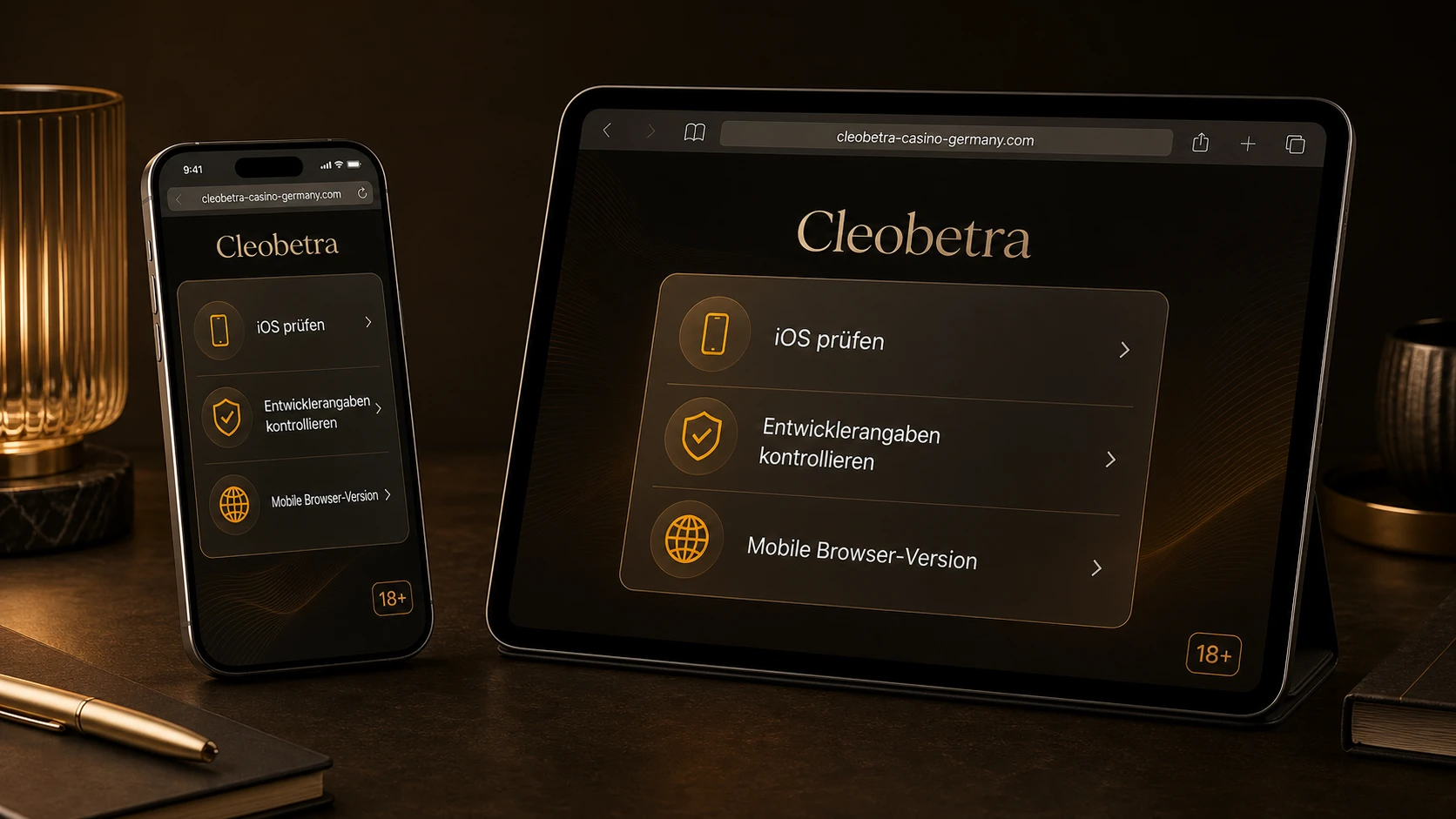 Cleobetra App auf iOS