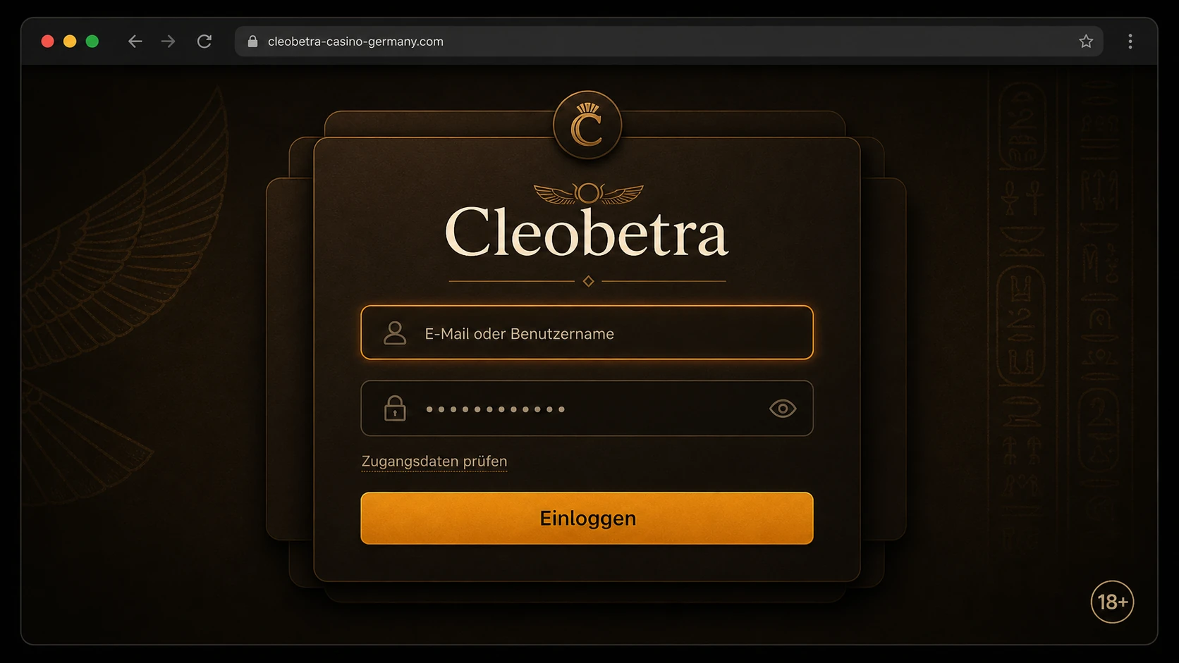 Welche Daten werden für den Cleobetra Login benötigt?