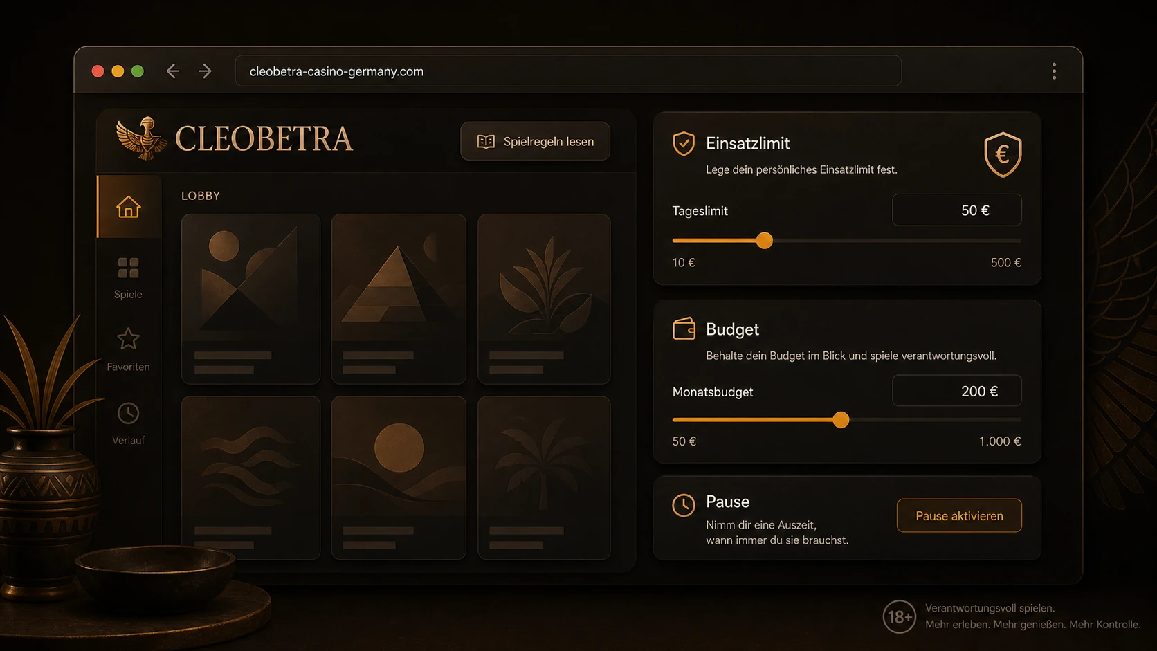 Cleobetra Spielen